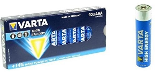Varta Micro 10x "High Energy" Batterie AAA/LR03/4903