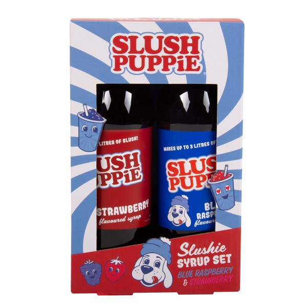 Slush Puppie - Syrup Duo Pack (Blue Rasp&Strawberry)