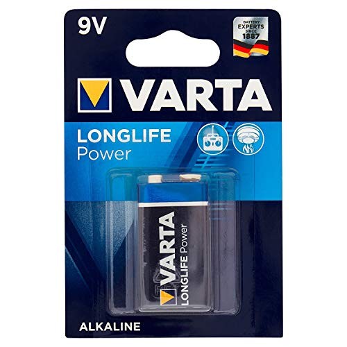 Varta Batterie LONGLIFE POWER Alkaline E-Block 6LR61 9V