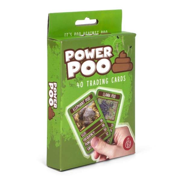 Kartenspiel "Power-Poo" (Quartett)