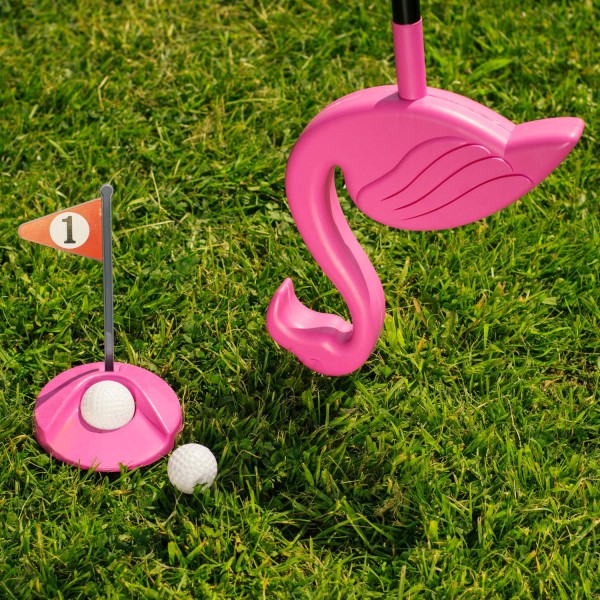 Golf-Set "Flamingolf"