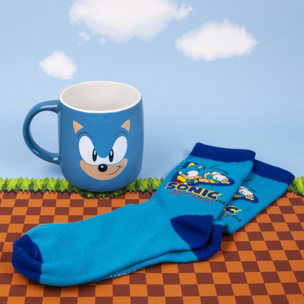 Sonic - Set Tasse und Socken