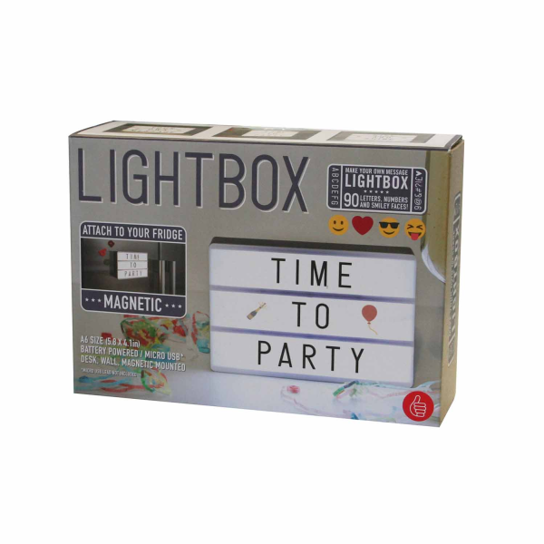 LED Retro Leuchtkasten - A6 Cinematic Lightbox