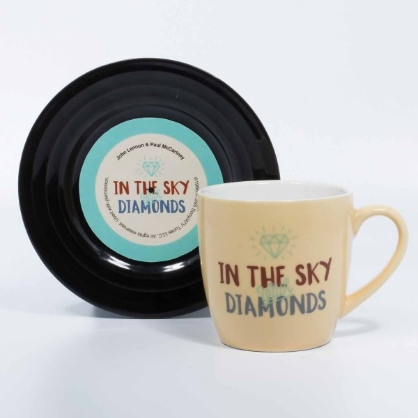Tassen-Set "Lyrical Mug" Diamonds - Lennon & McCartney