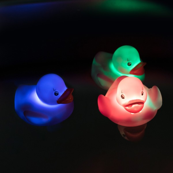 LED Badeenten "Duck Lights" (3er Pack)